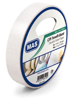 MAS ÇİFT TARAFLI BANT 25MM/25M 2613